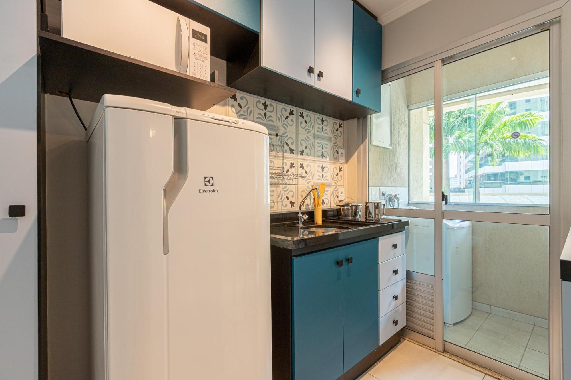 Apartamento Easy Star - Charmoso Flat Na Rua Bela Cintra - Pg01i *