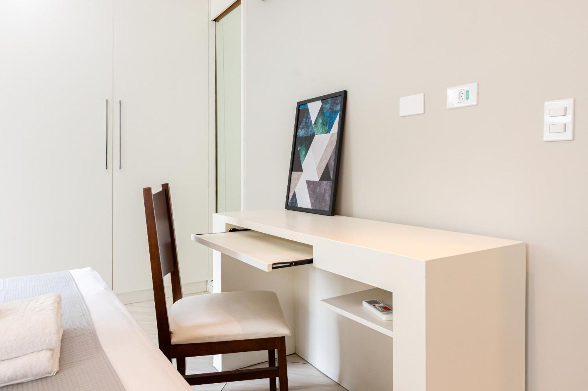 Apartamento Easy Star - Charmoso Flat Na Rua Bela Cintra - Pg01i *