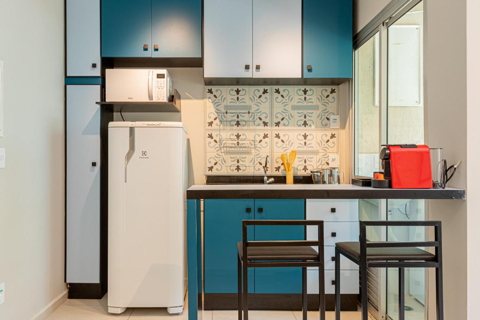 Apartamento Easy Star - Charmoso Flat Na Rua Bela Cintra - Pg01i *