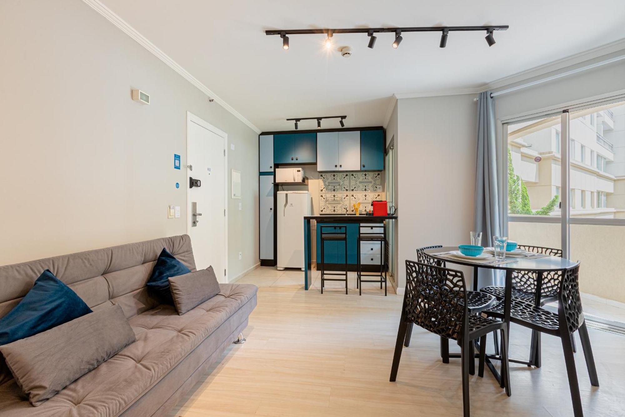 Easy Star - Charmoso Flat Na Rua Bela Cintra - Pg01i Apartamento São Paulo