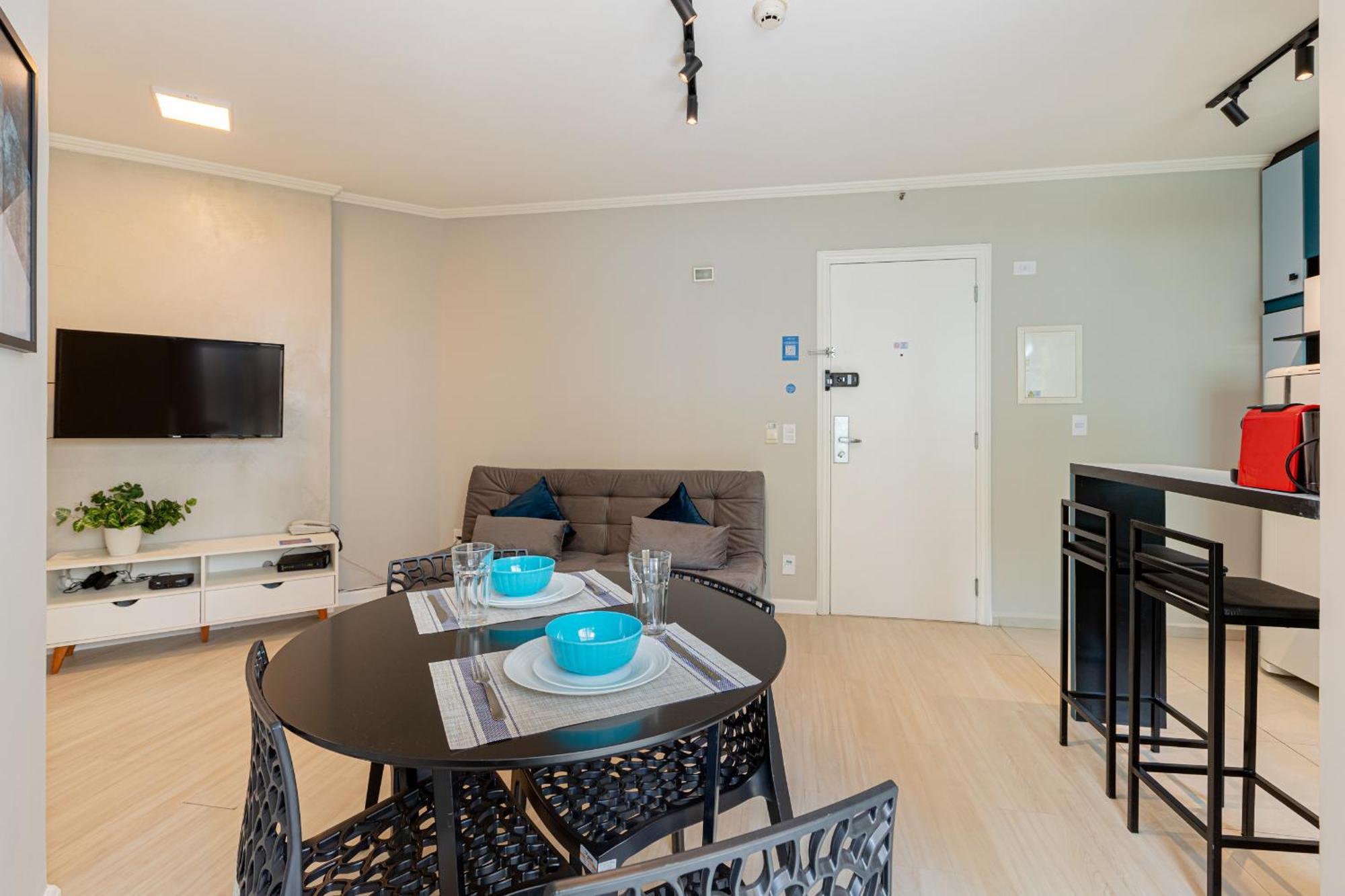 Easy Star - Charmoso Flat Na Rua Bela Cintra - Pg01i Apartamento *
